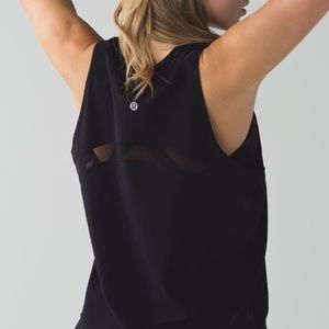 Lululemon Sun Runner Tank | Black | Size 4